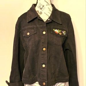 STUNNING DESIGN!!UNIQUE JEAN JACKET!!